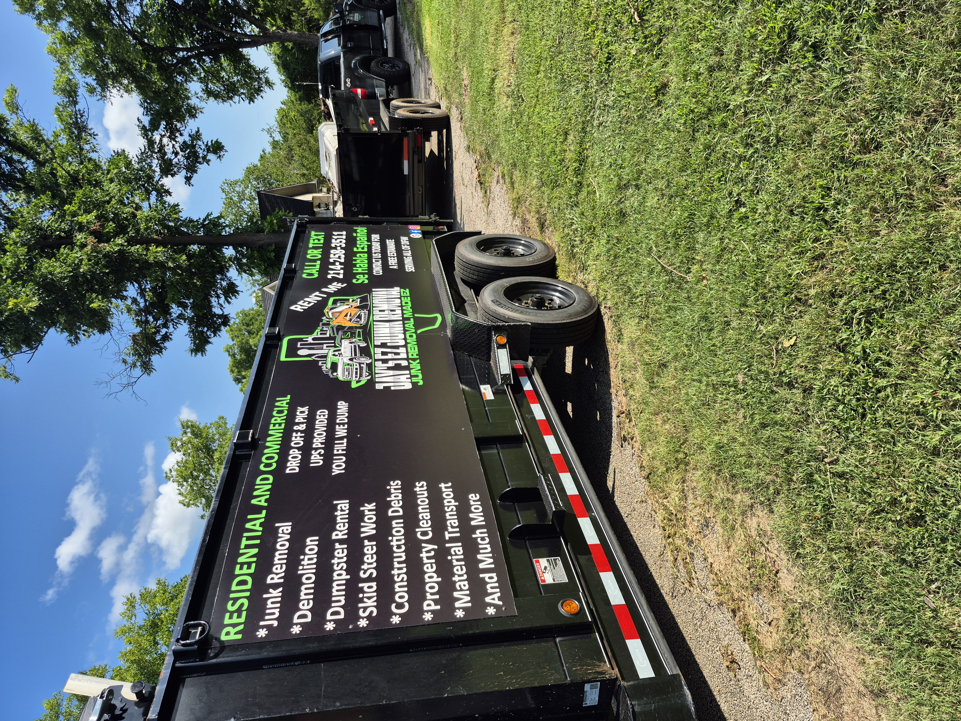 Large junk removal project